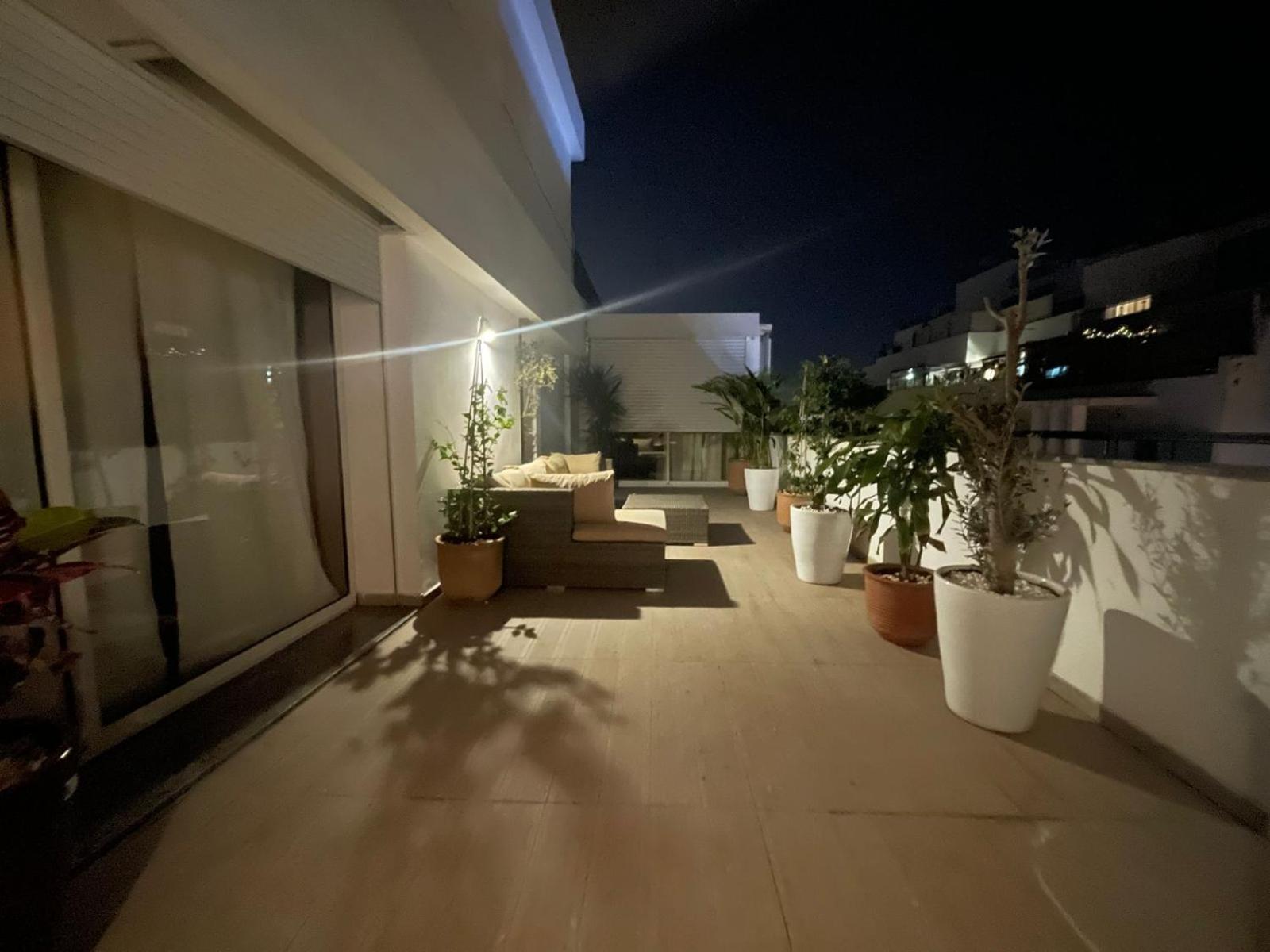 Central, Terrasse, Confortable - Bleue Residence カサブランカ エクステリア 写真
